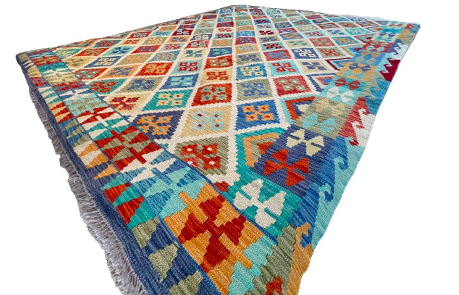Meriem Kelim rug multicolour