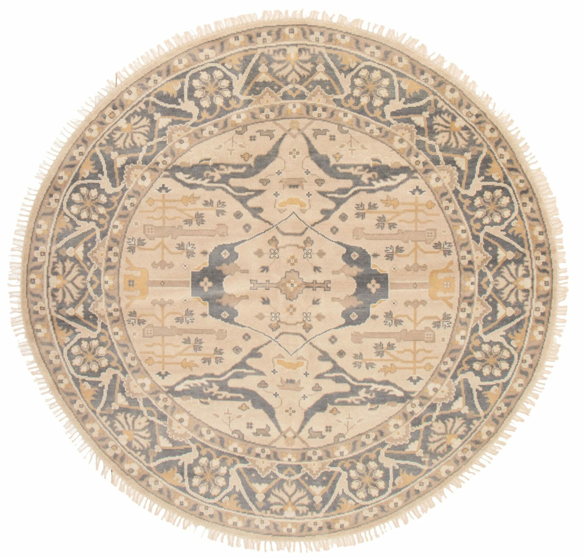 Arash Oushak vloerkleed beige