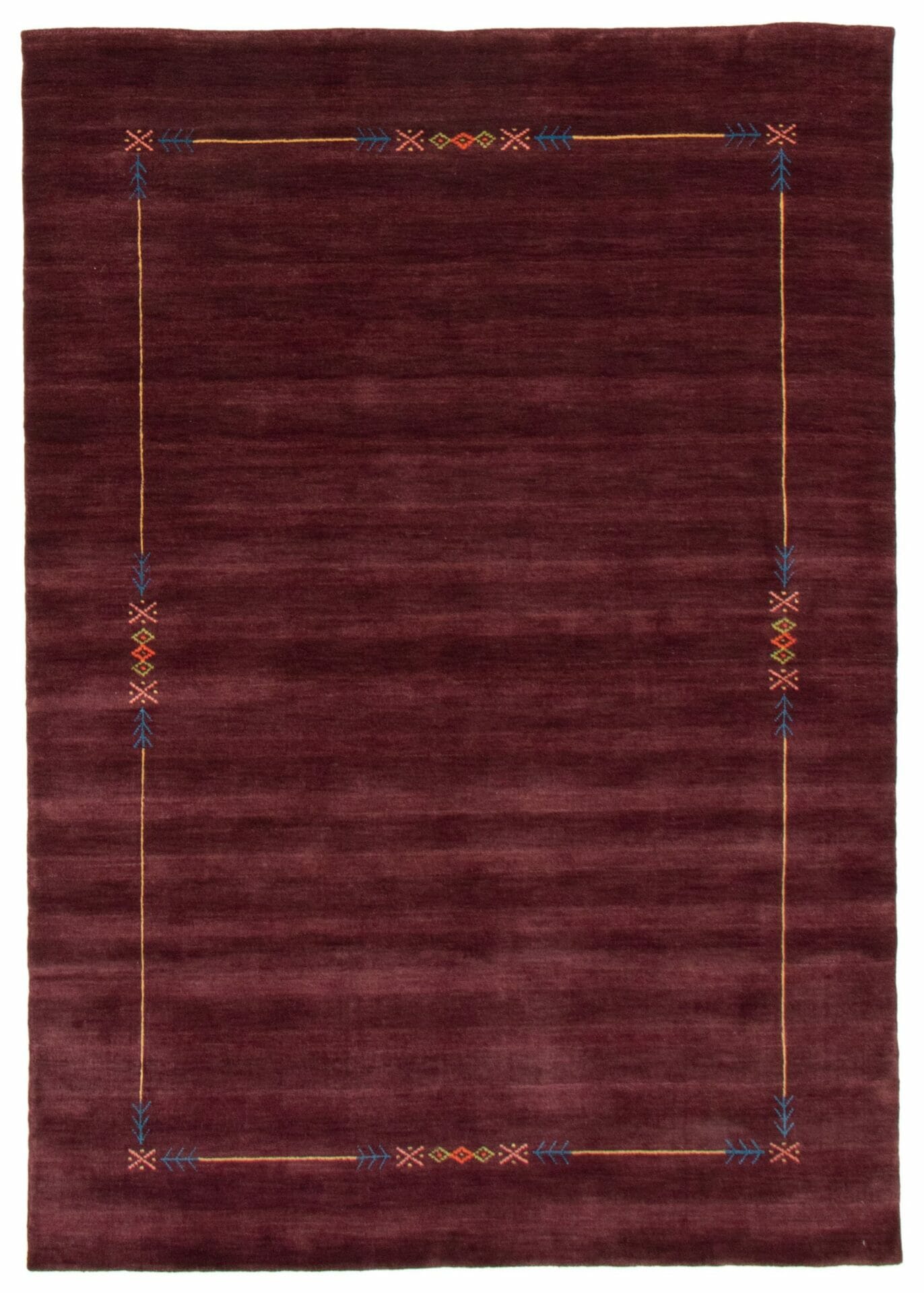 Shirin Gabbeh Teppich rot
