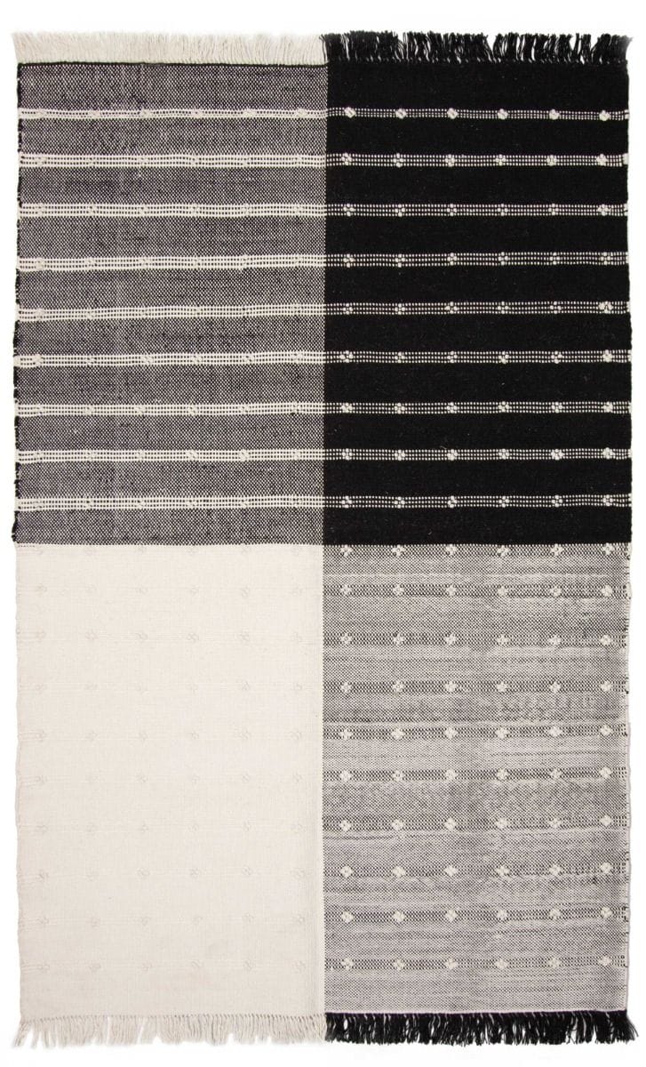 Zineb Kelim rug black