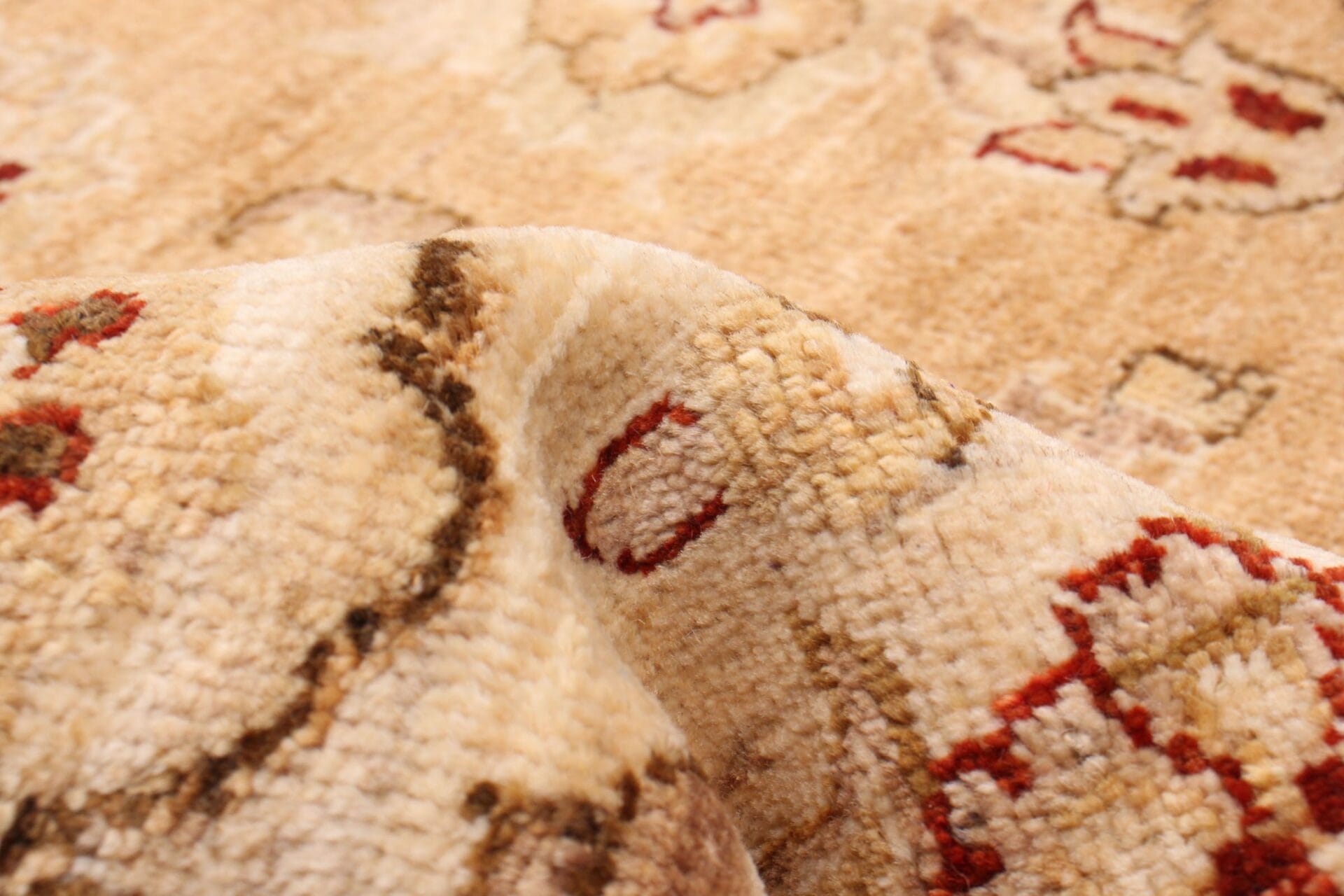 Farid Oushak rug brown