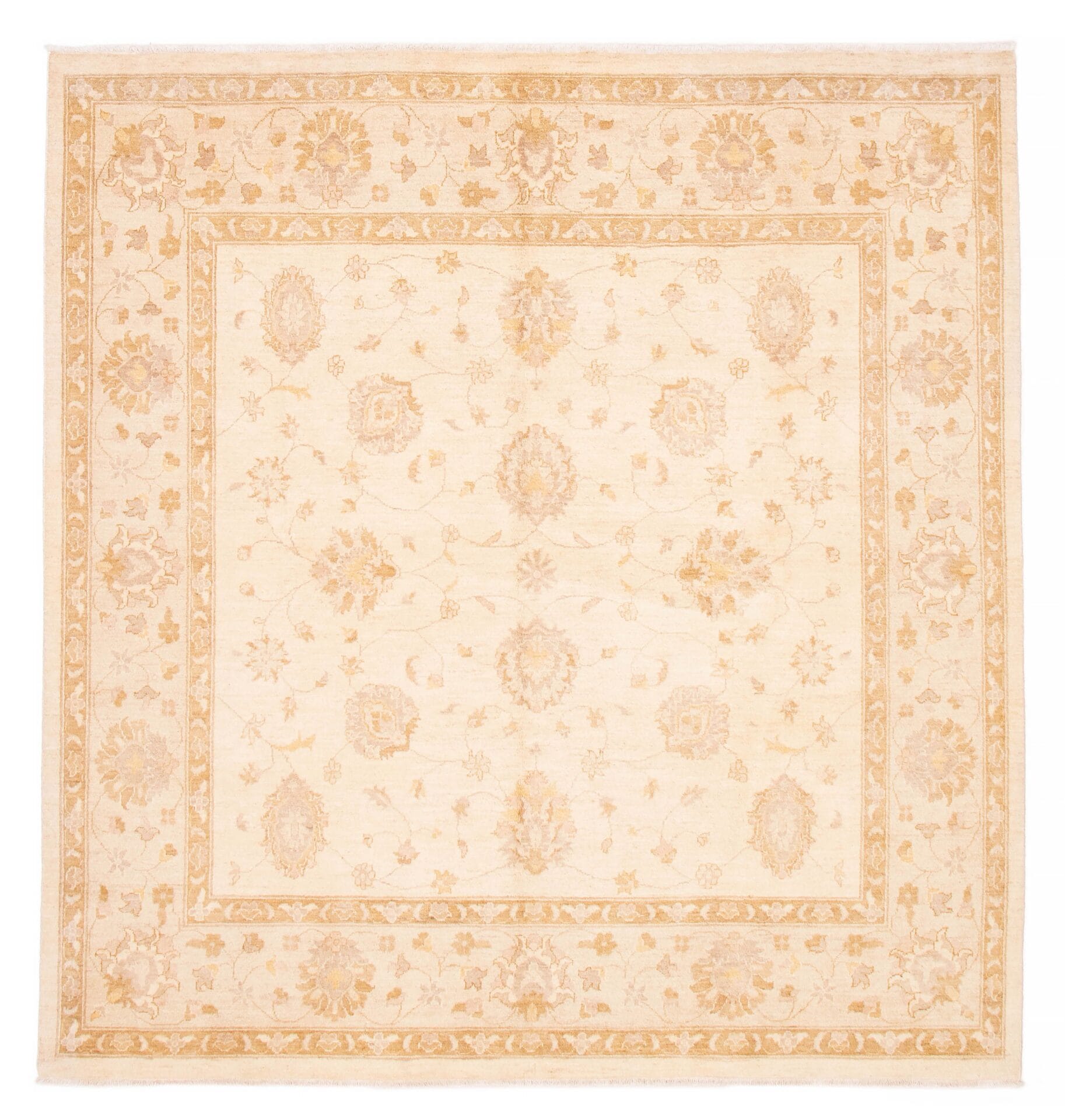 Leila Oushak Teppich beige
