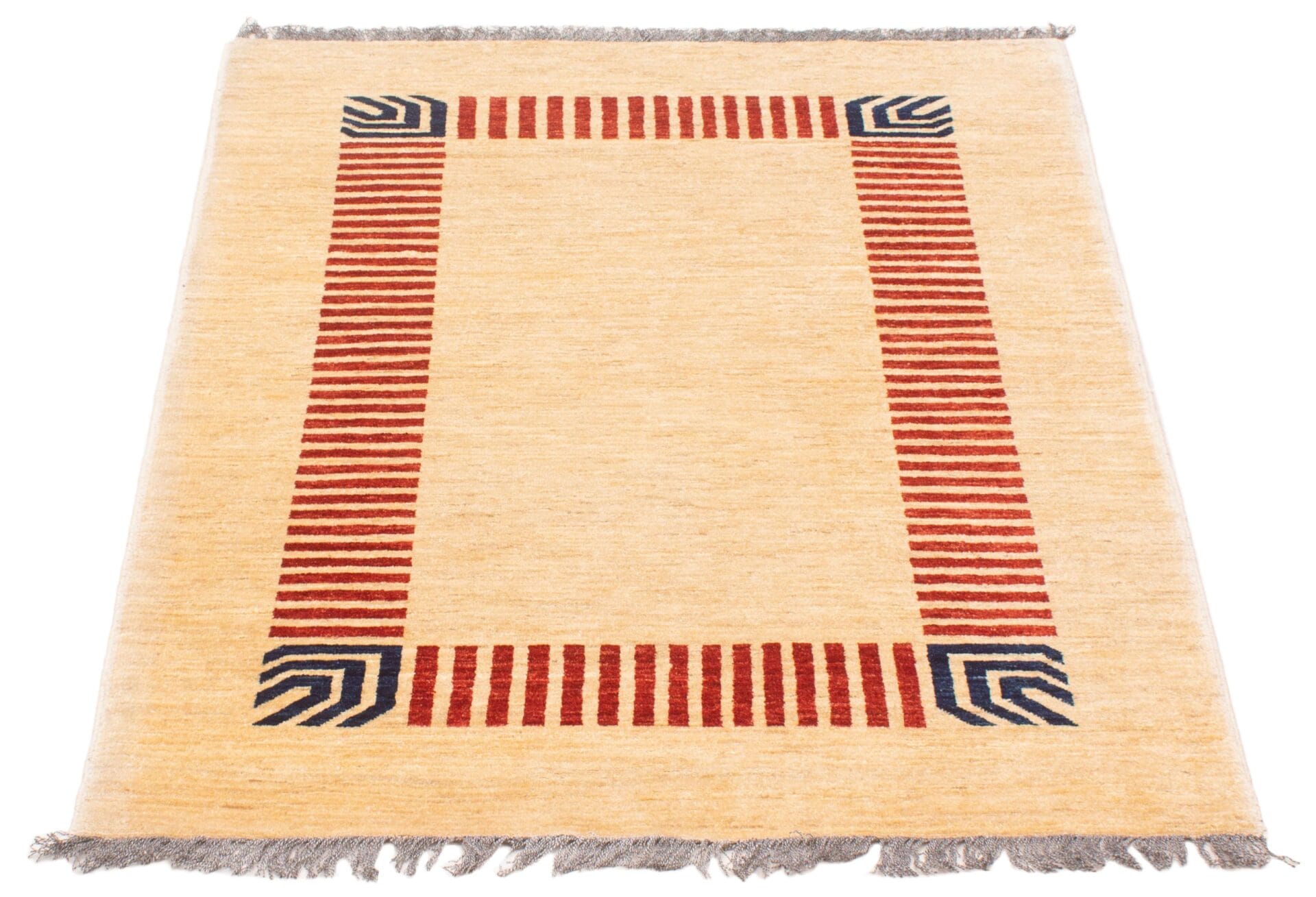 Jens effen vloerkleed beige