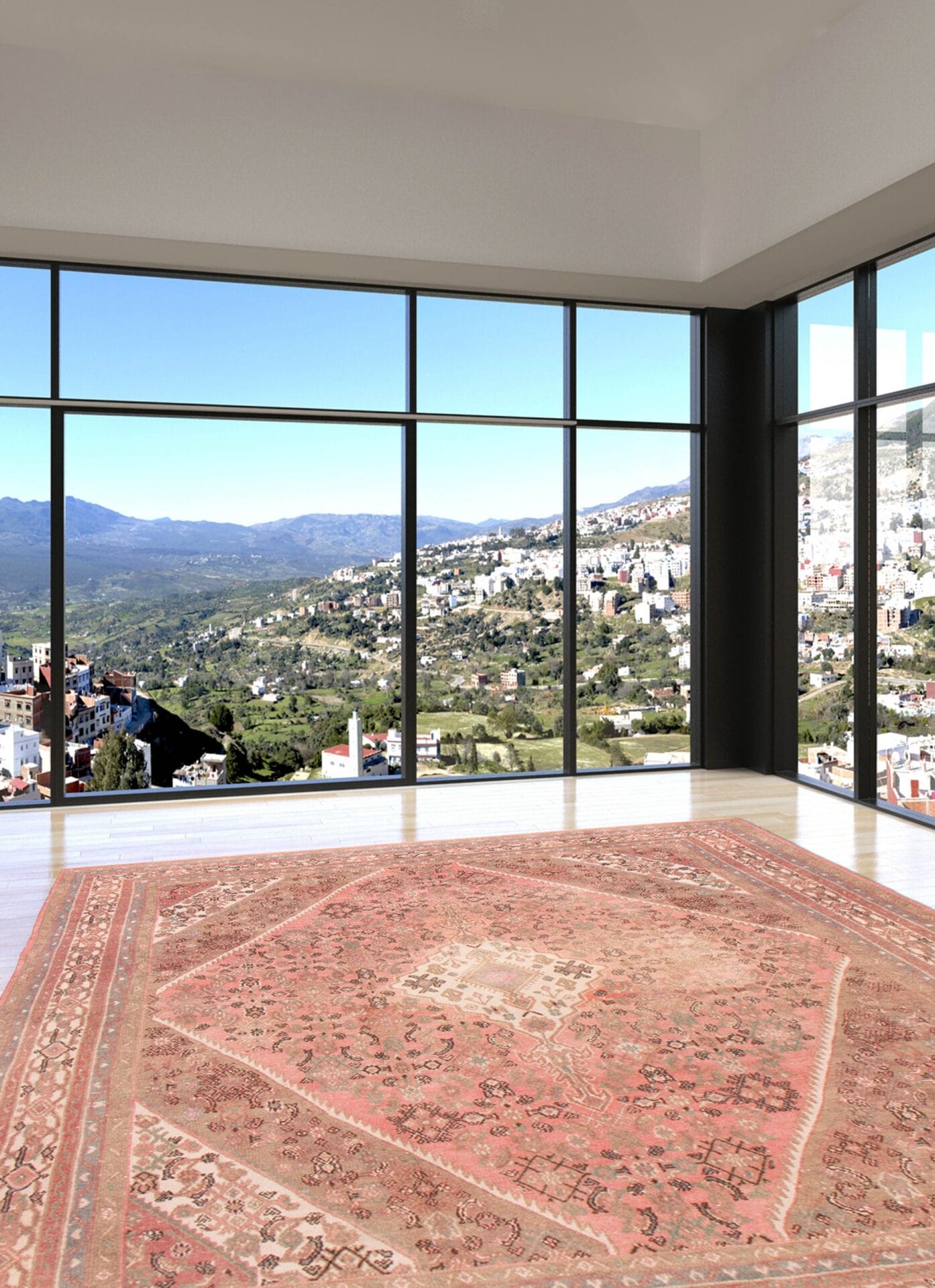 Azadeh Persian rug pink