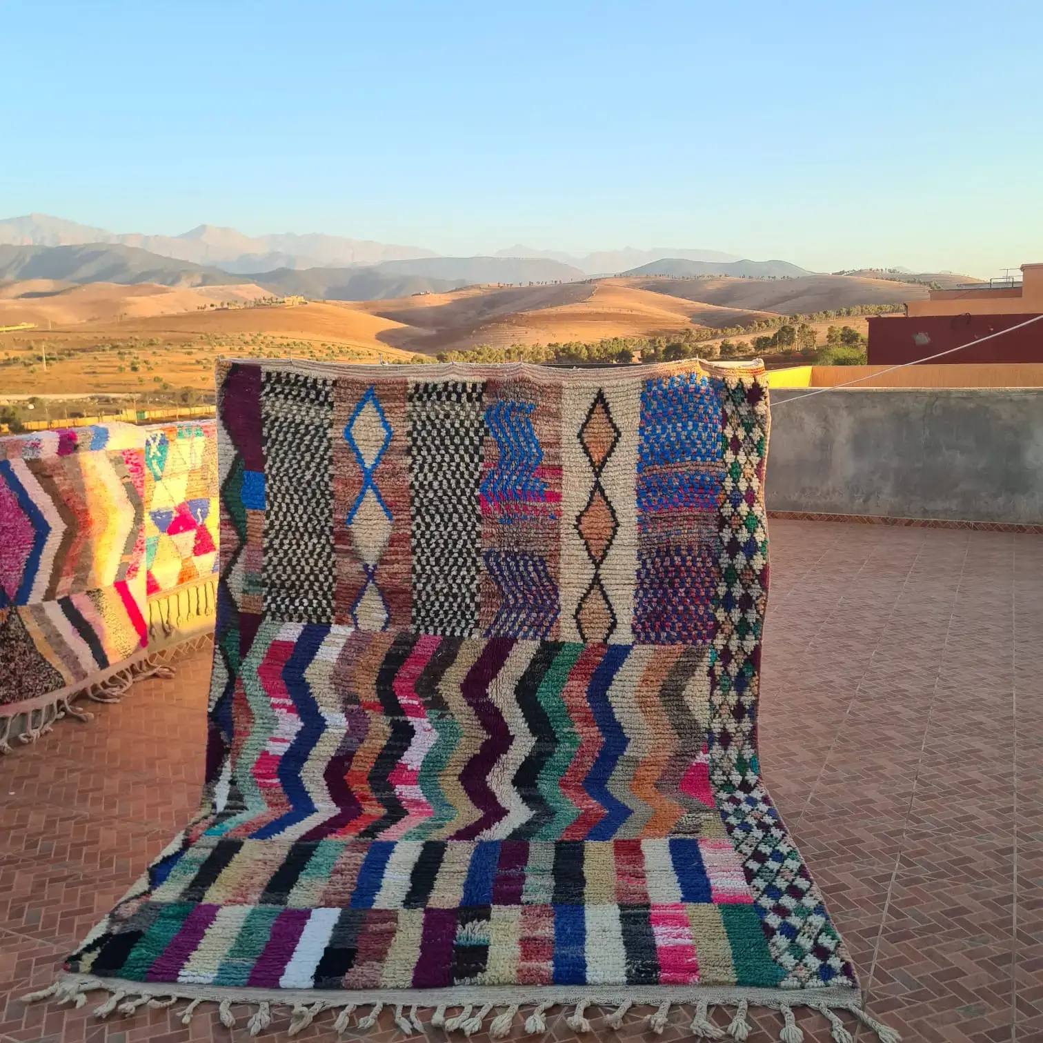 Fatima Boujaad vloerkleed multicolor