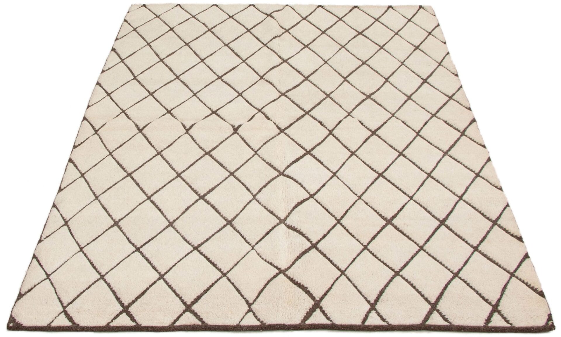 Lotte Arlequin vloerkleed beige