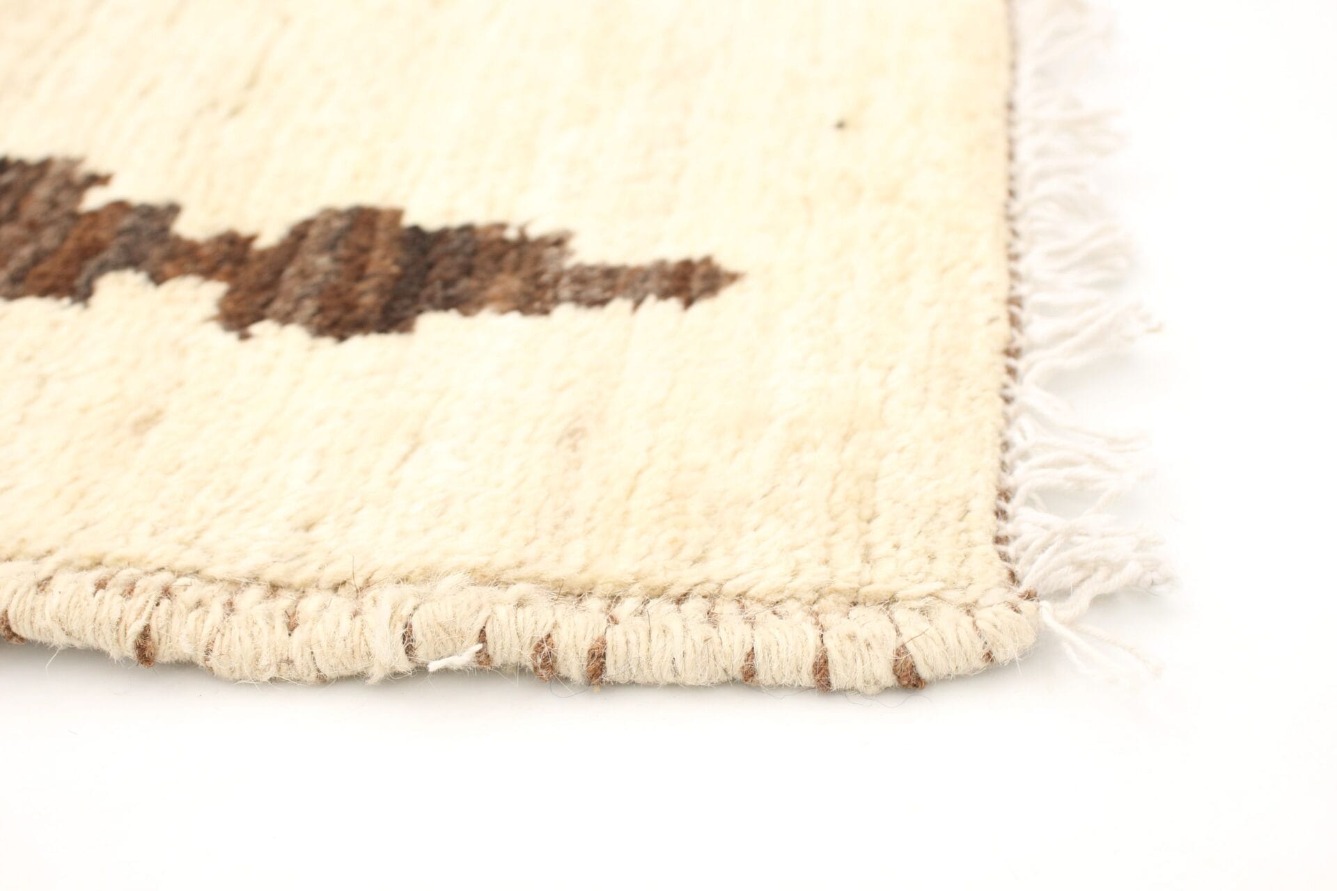 Callum einfarbig Teppich beige