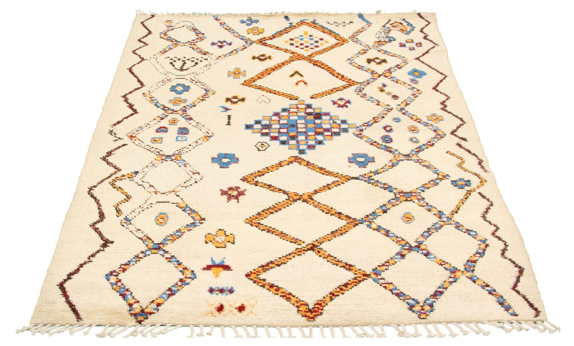 Aria effen vloerkleed beige