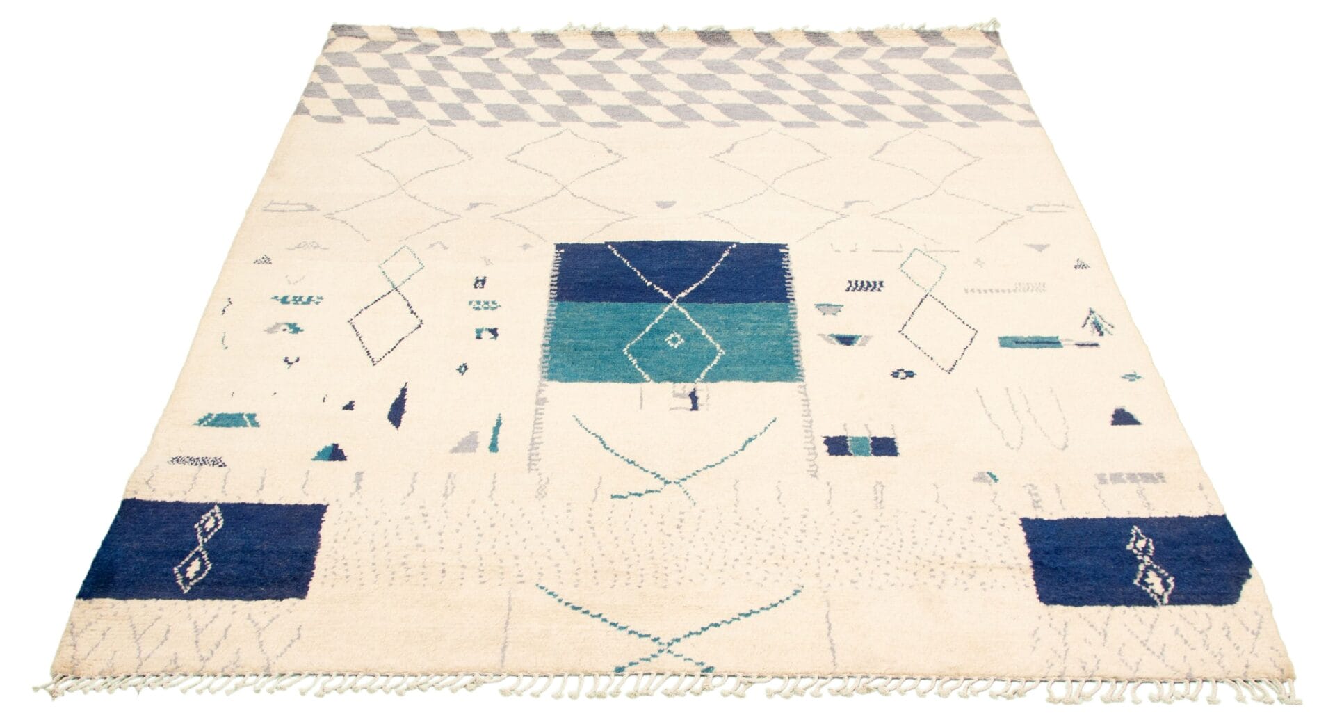 Tom modern vloerkleed beige
