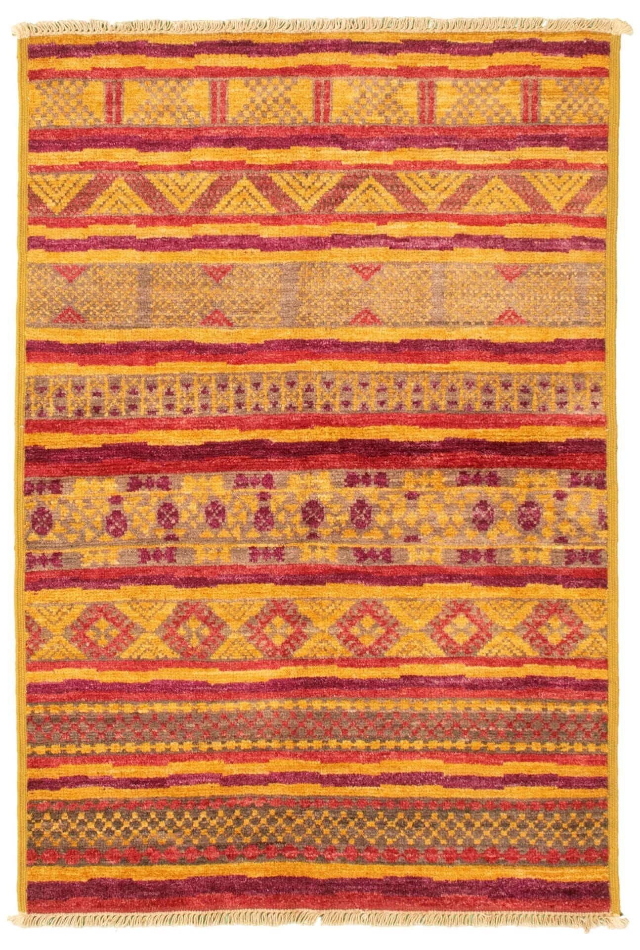 Sofia Indiaas vloerkleed rood