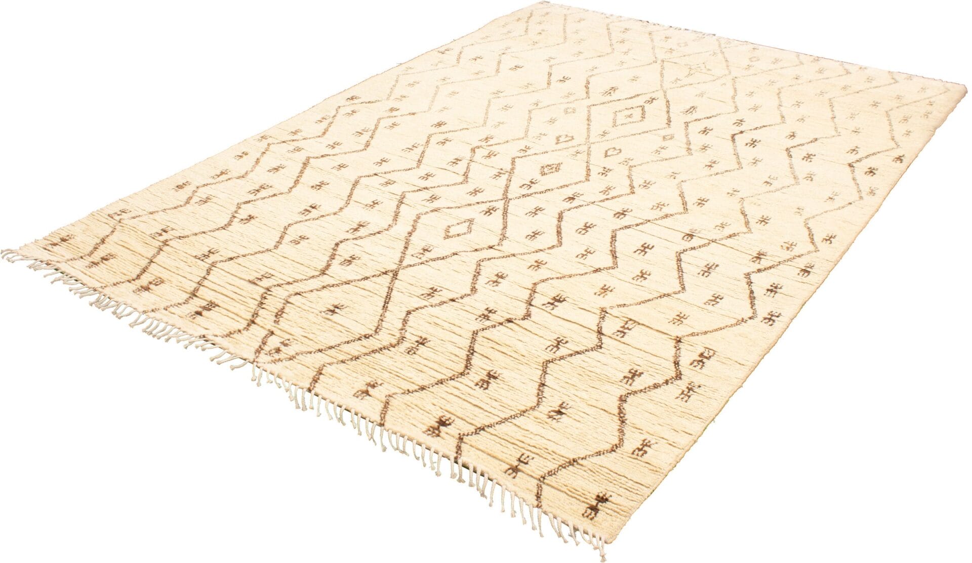 Luca plain rug beige