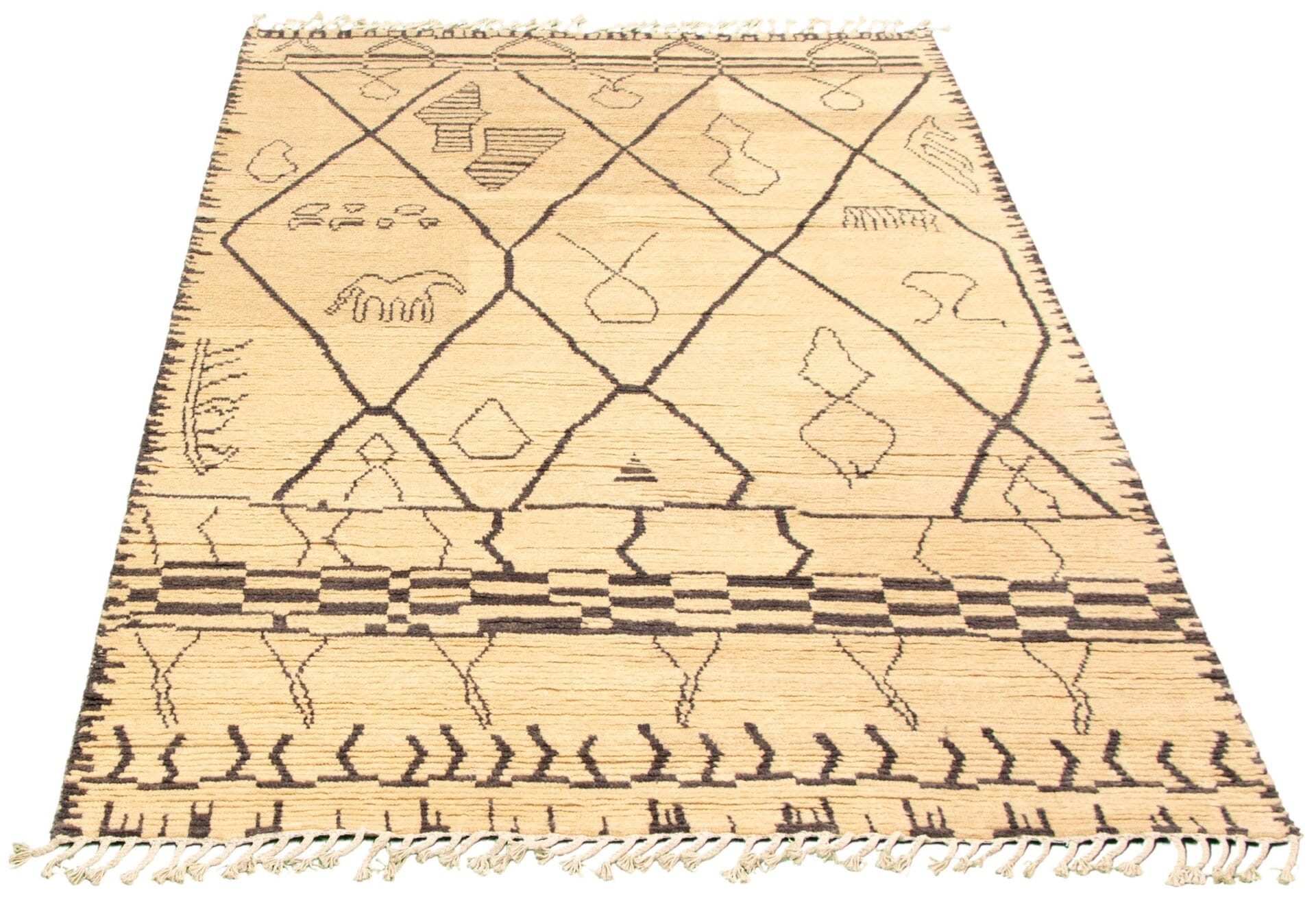 Giorgio plain rug beige
