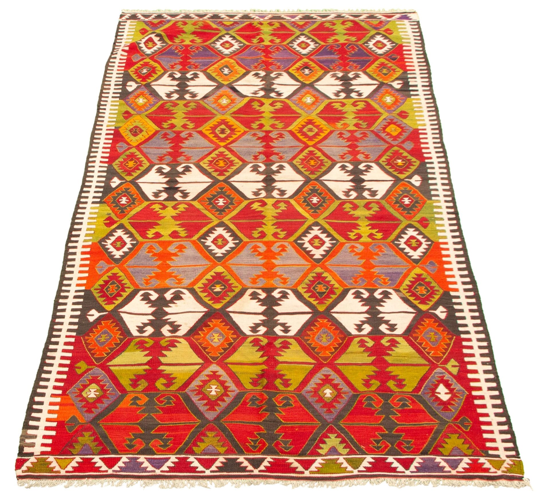 Adil Kelim rug red