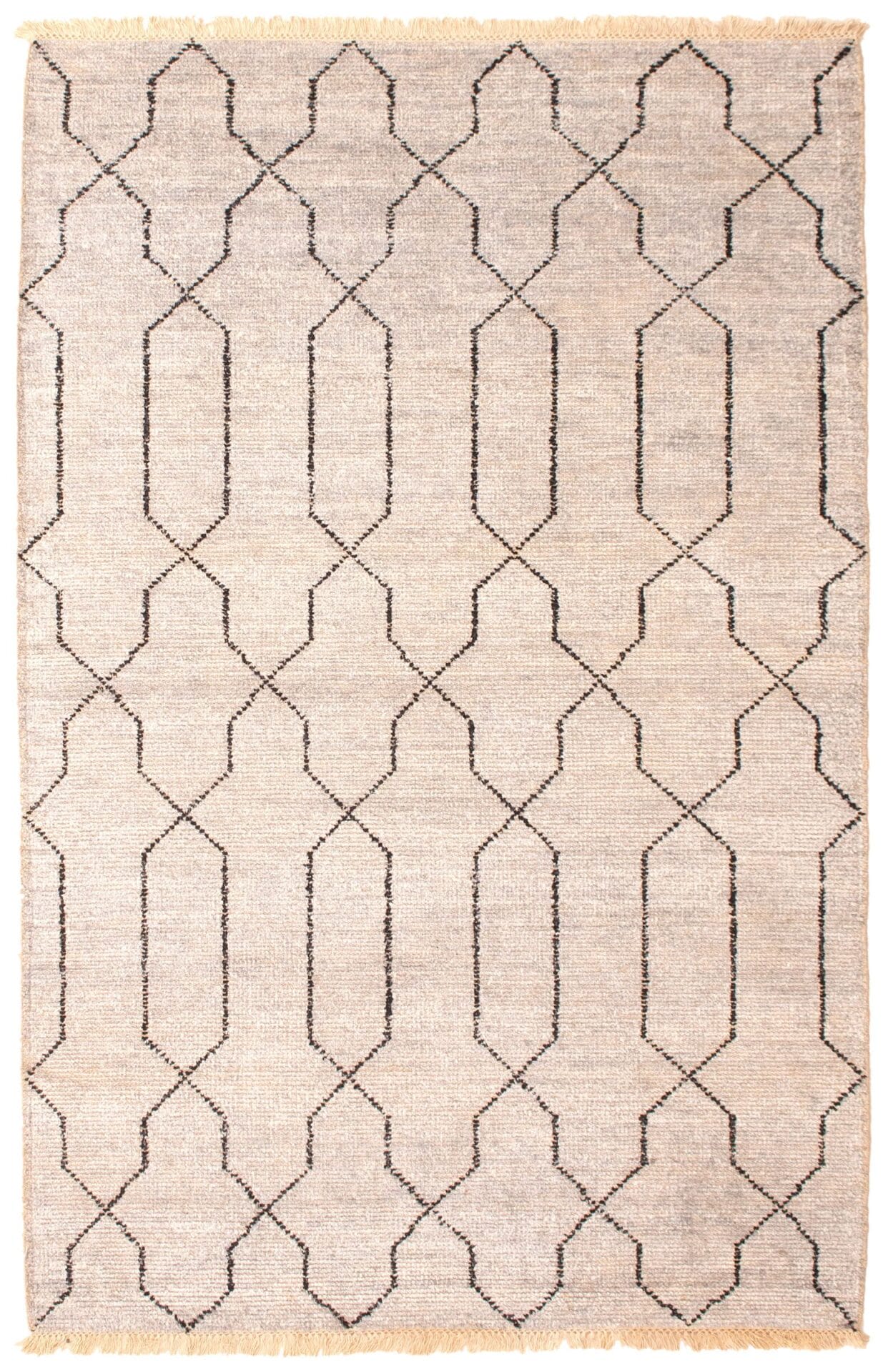 Enzo modern rug grey