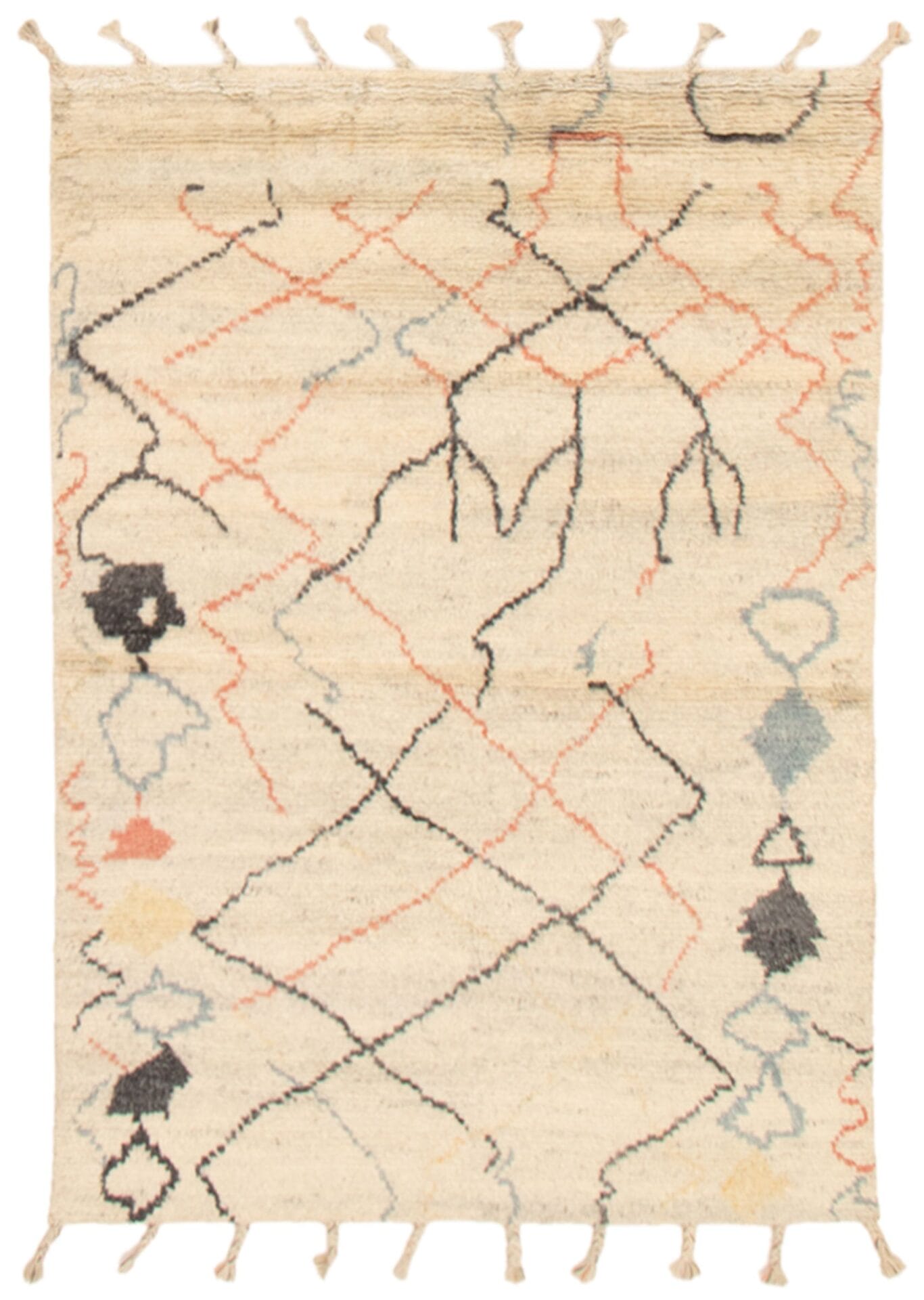 Remi Arlequin vloerkleed beige