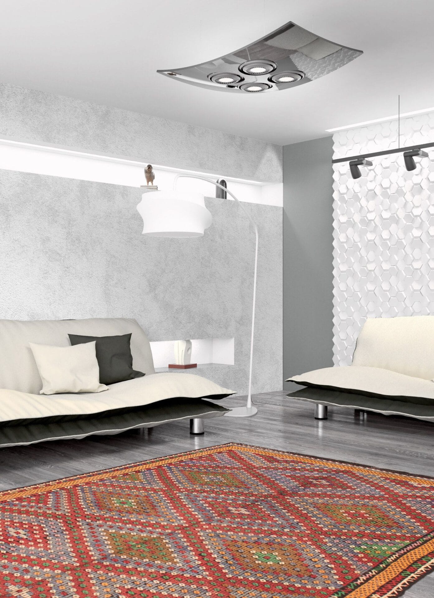 Badr Kelim rug red