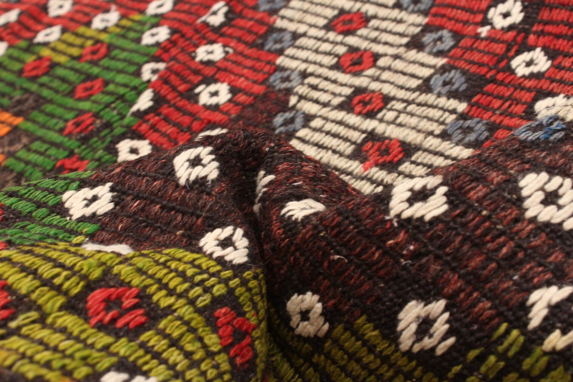 Nilufar Kelim vloerkleed multicolor