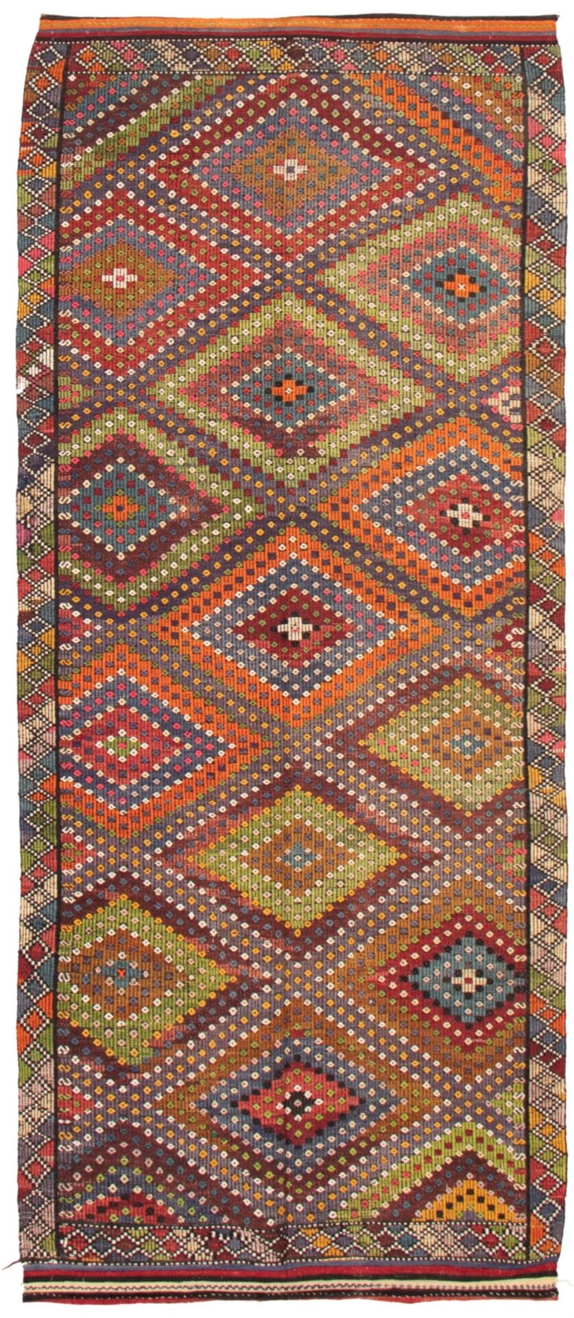 Othmane Kelim rug blue