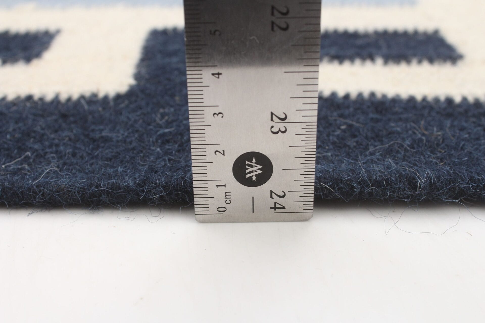Dina Kelim Teppich blau