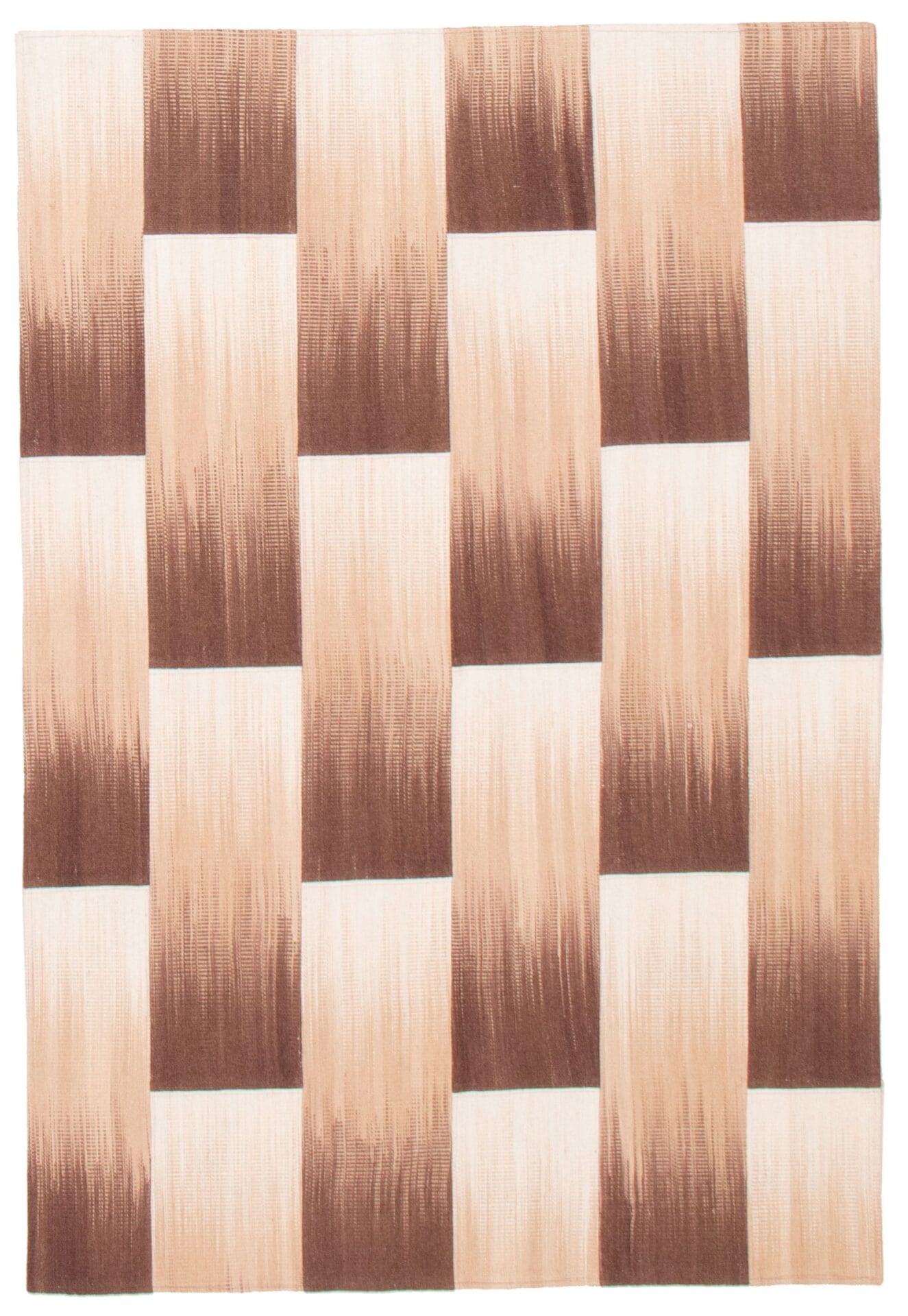 George patchwork poef bruin
