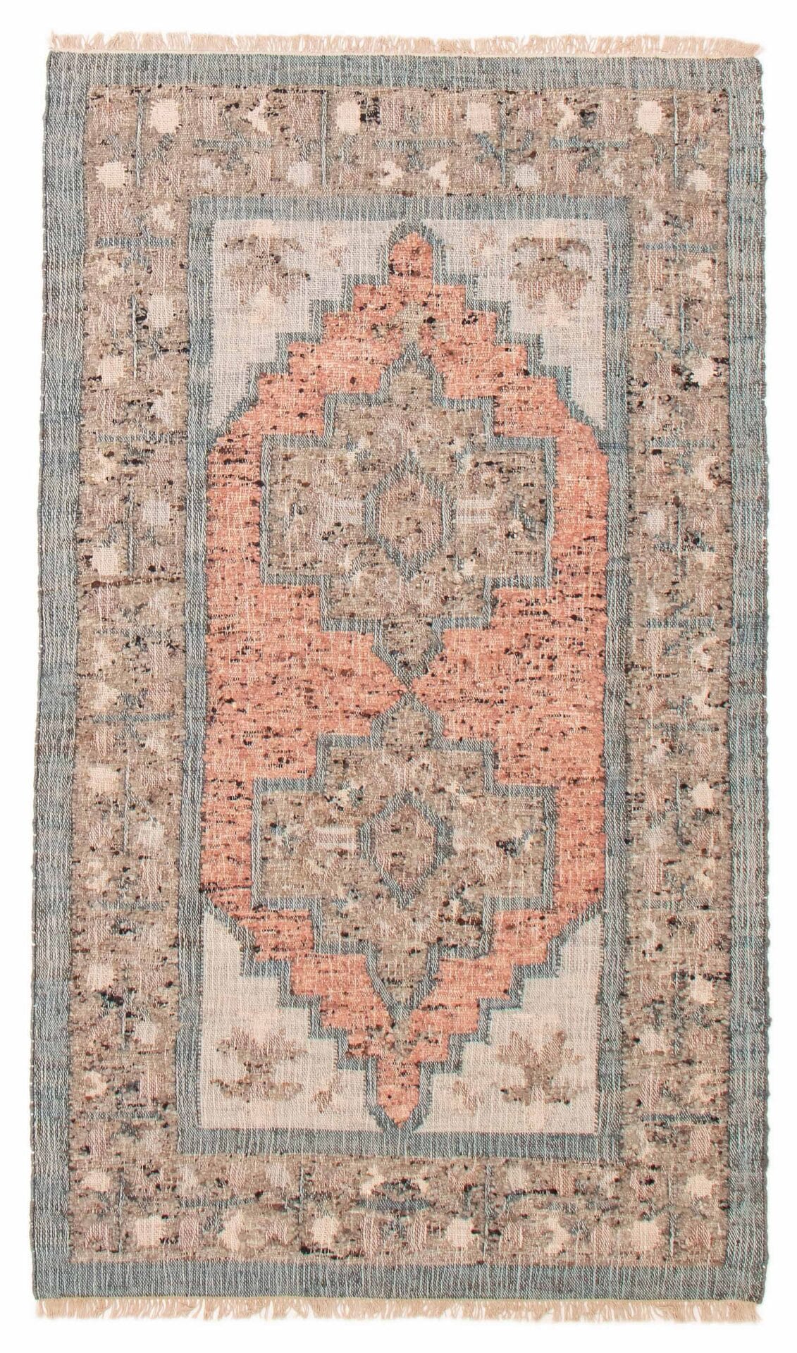 Asma Kelim vloerkleed bruin