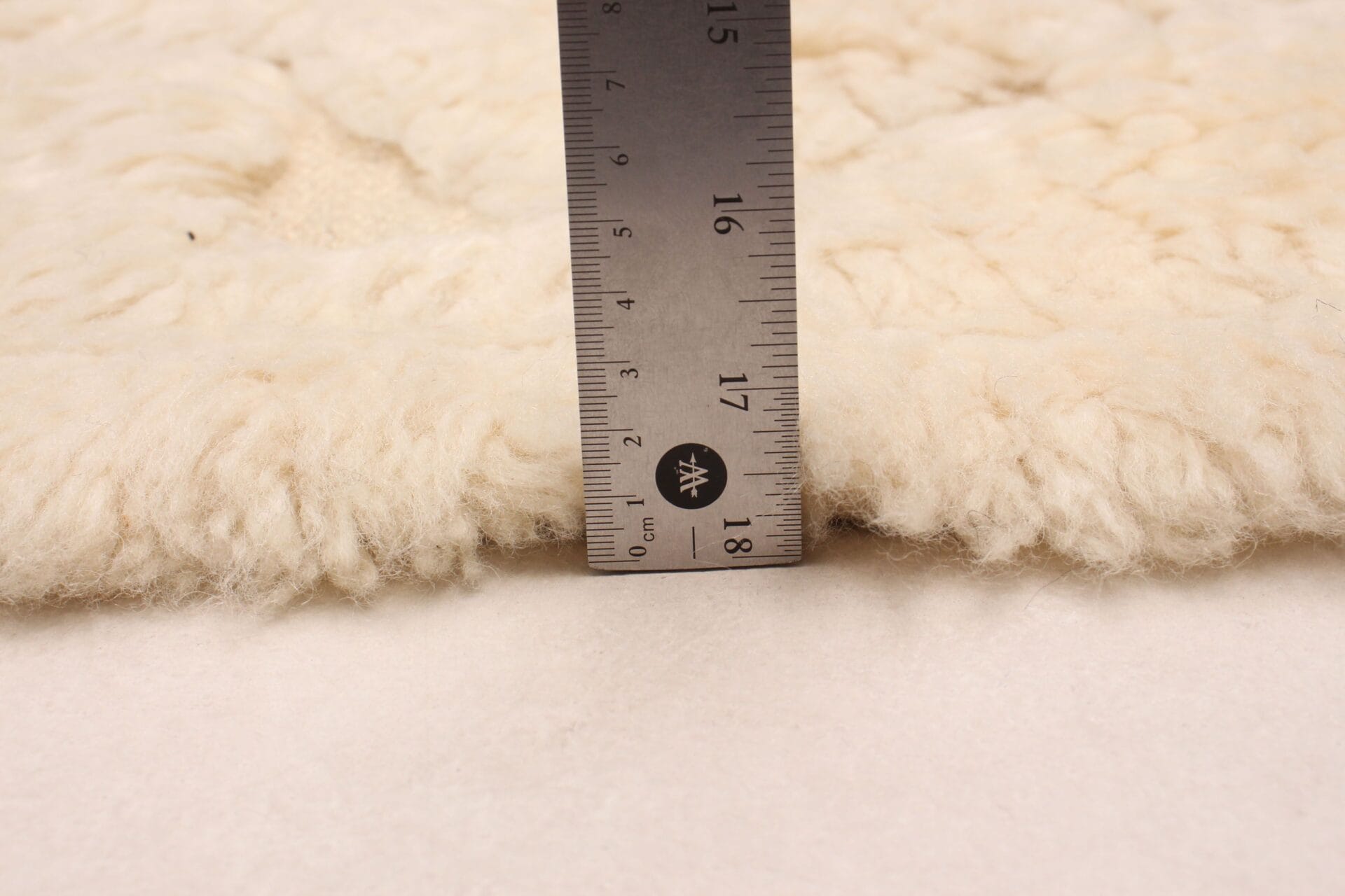Elliot effen vloerkleed beige