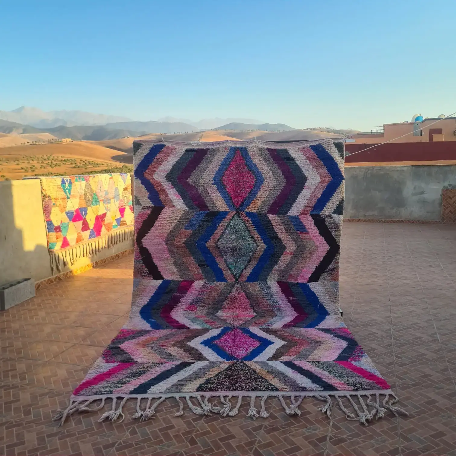 Walid Boujaad vloerkleed multicolor