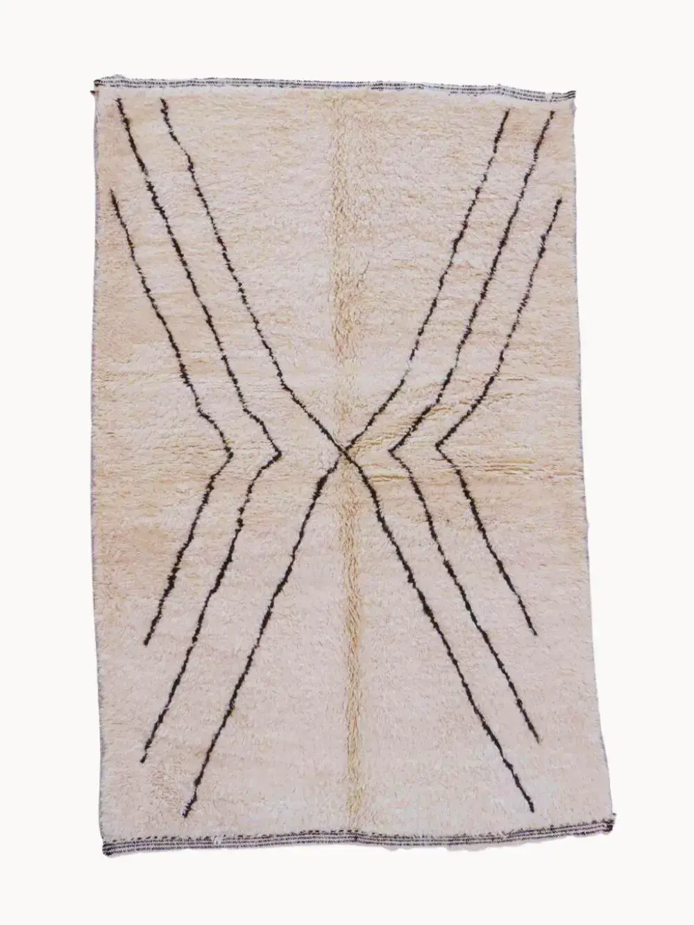 Samira Beni Ouarain vloerkleed beige