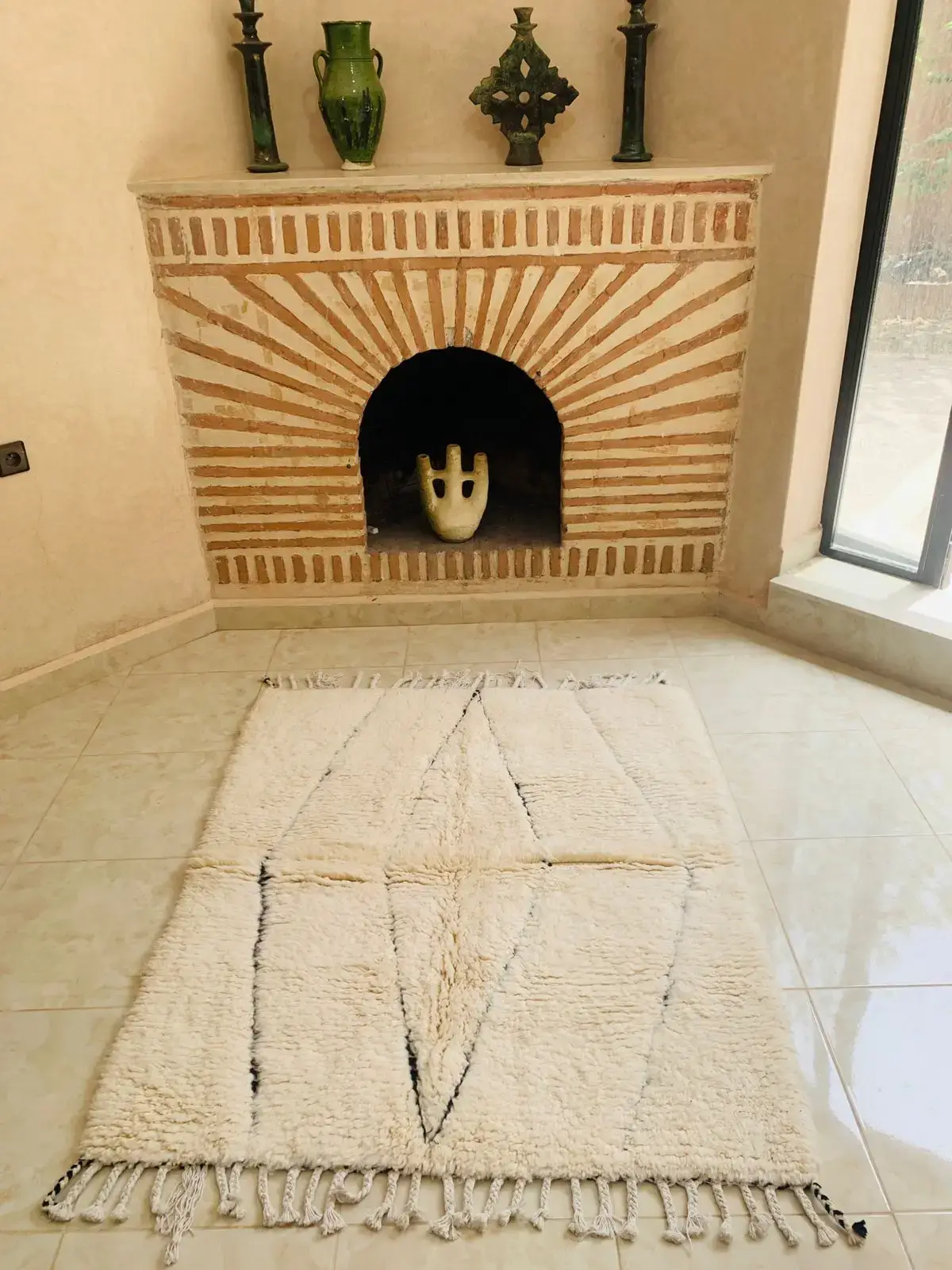 Malik Beni Ouarain rug beige