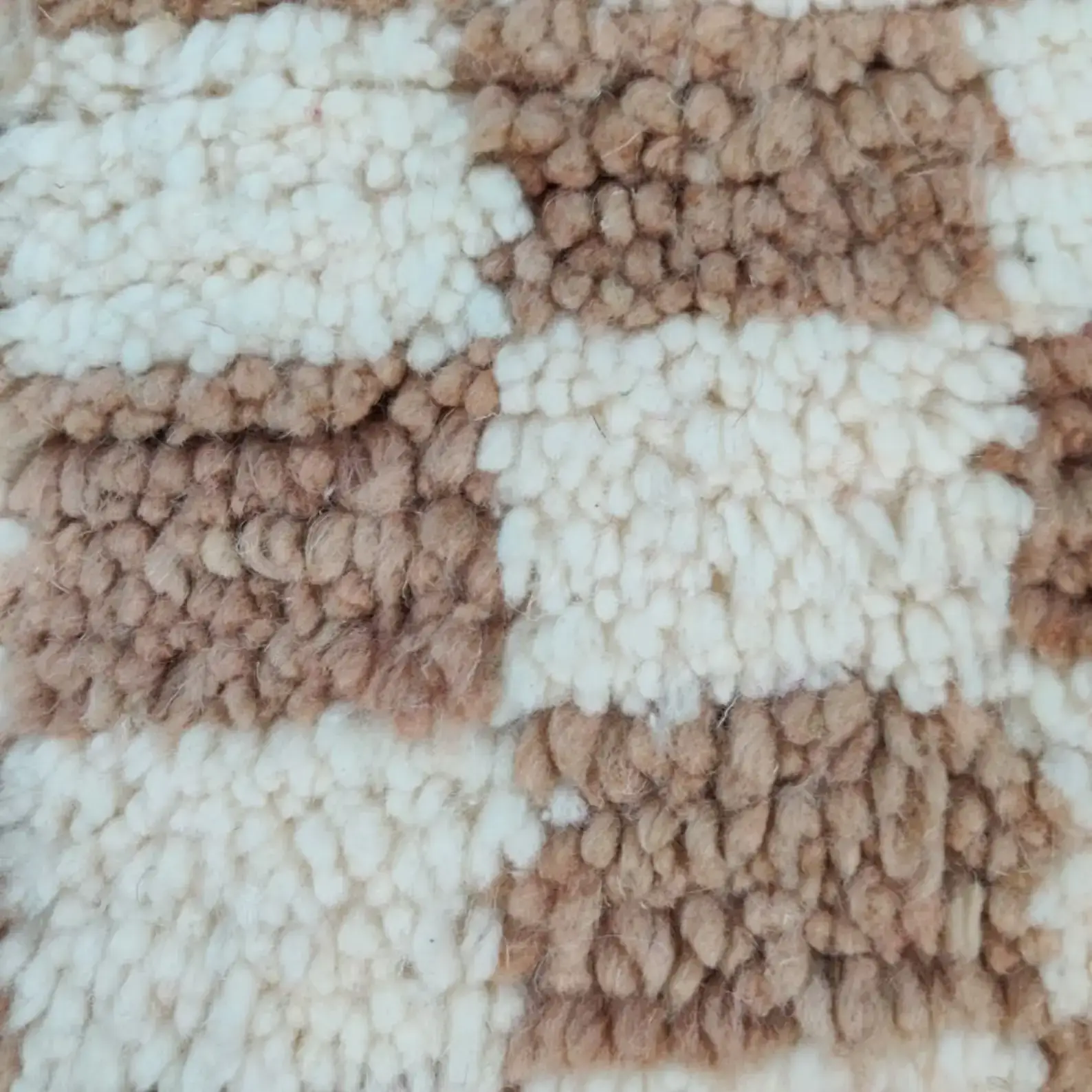Wafa Berber cushion brown