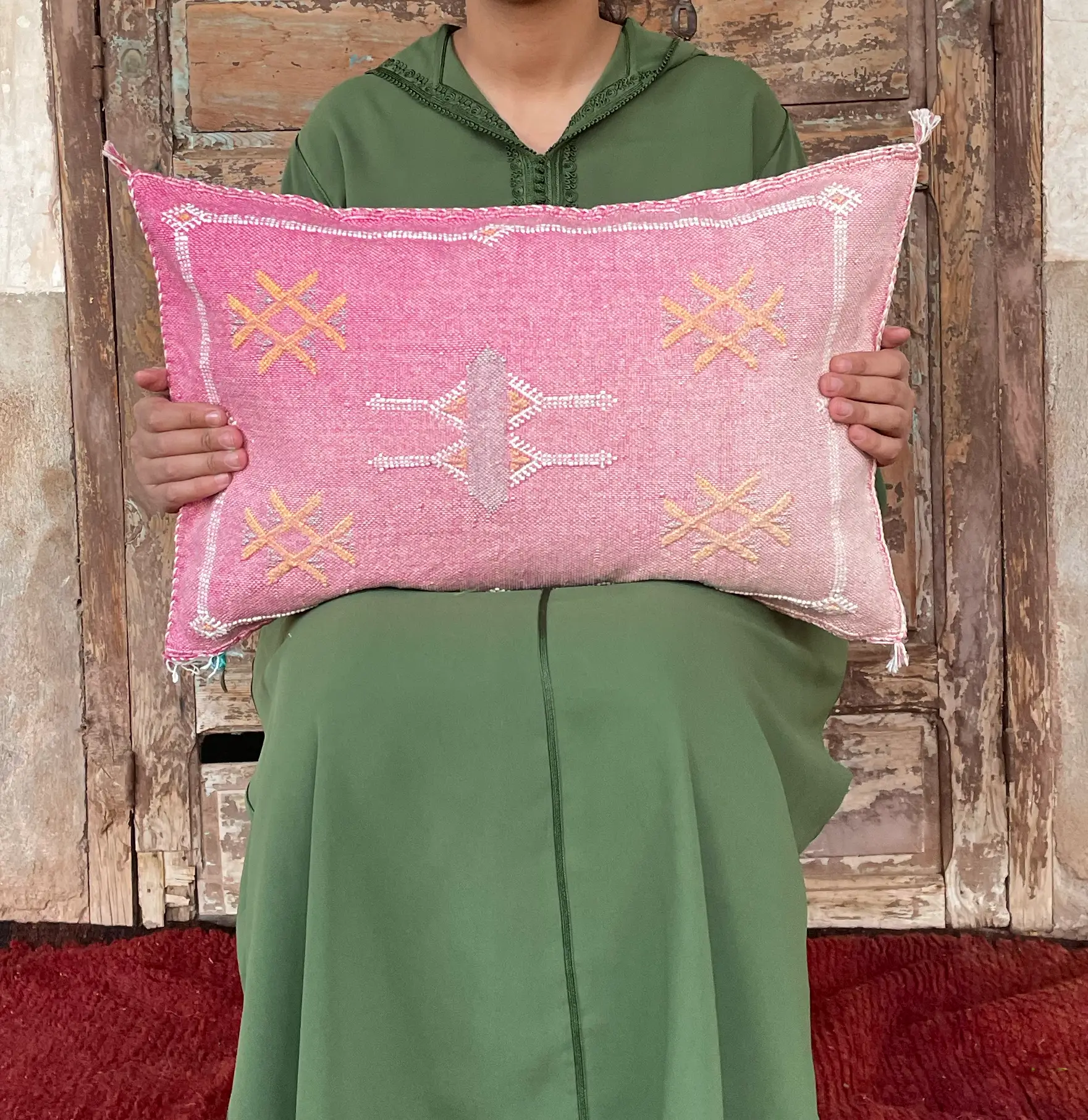 Youssef Sabra cushion pink